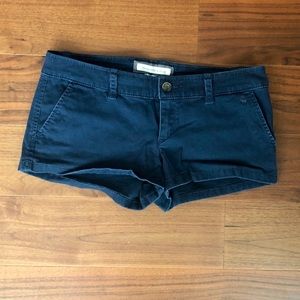 Abercrombie and Fitch Blue Canvas Shorts LAST CHANCE! Get it before I donate!